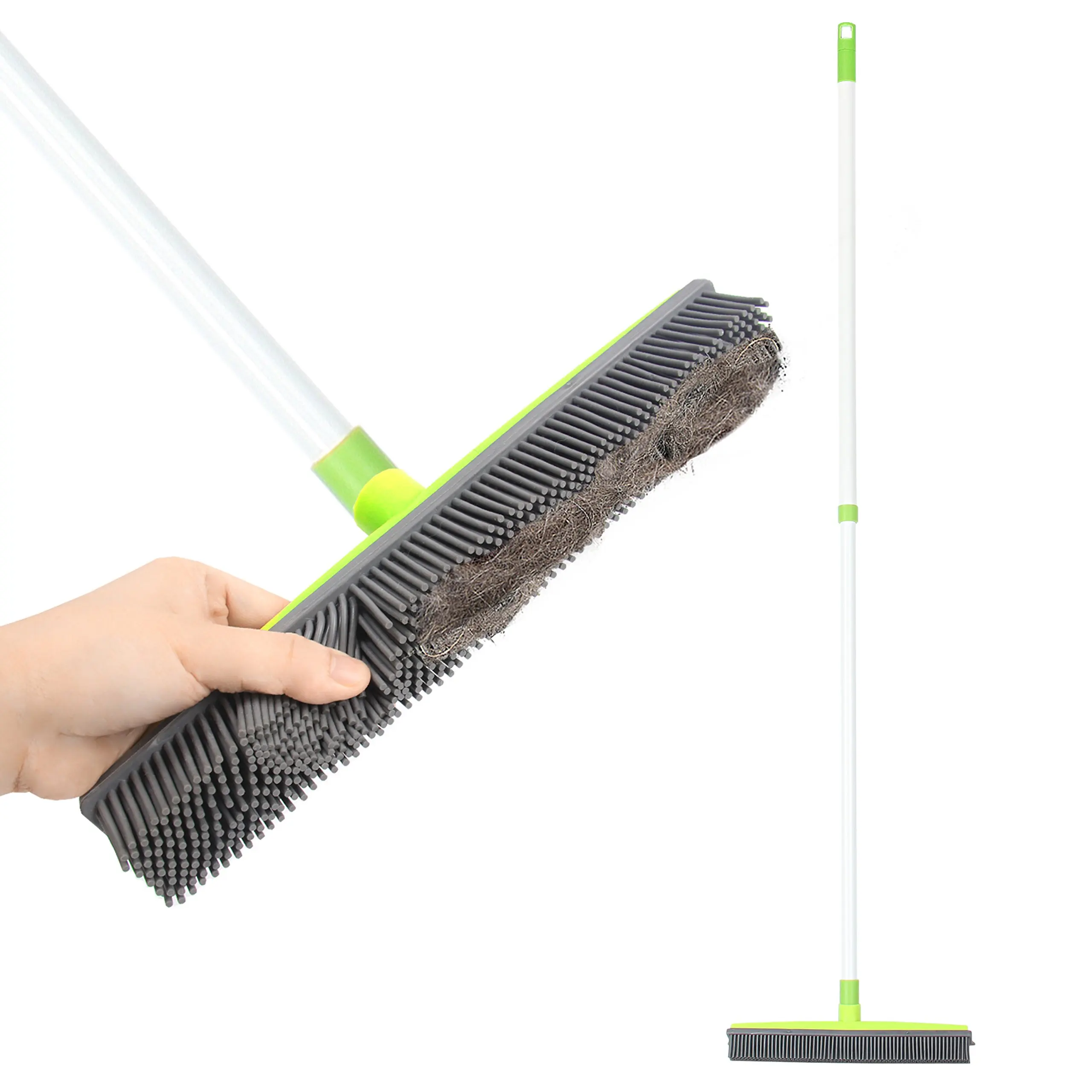 rubber broom pet hair remover