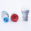 22MM digital AC Voltmeter 60-500V red green yellow blue voltage meter AD16 Digital display Indicator lamp, Mini Single Led Light