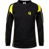 Wholesale customize factory direct Men's Goal keeper soccer jersey, shirts, polyester fiber softer surface, custom logo