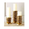 Candle stand gold article fancy look