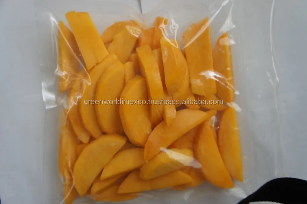 sliced mango