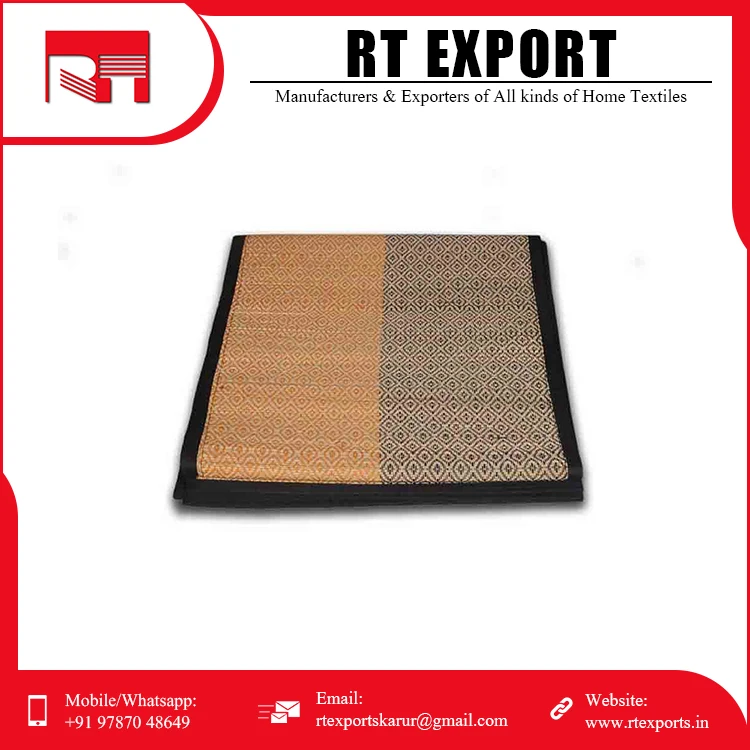 New Arrival Straw Beach Mat Custom Design Mat For Outdoor Camping Bulk