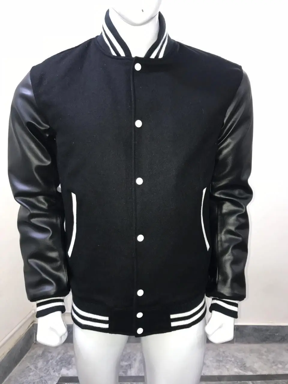 New Men's Varsity Jackets Blue - Buy Custom Sports Jacket,Custom Nylon