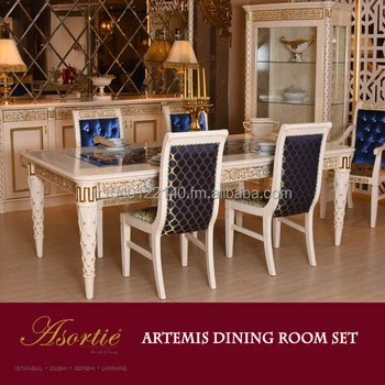 Artemis Classic Dining Room Set Buy Royal Dining Room Furniture Sets Royal Design Dining Table Sets Classic Luxury Wooden Dining Room Set Product On Alibaba Com