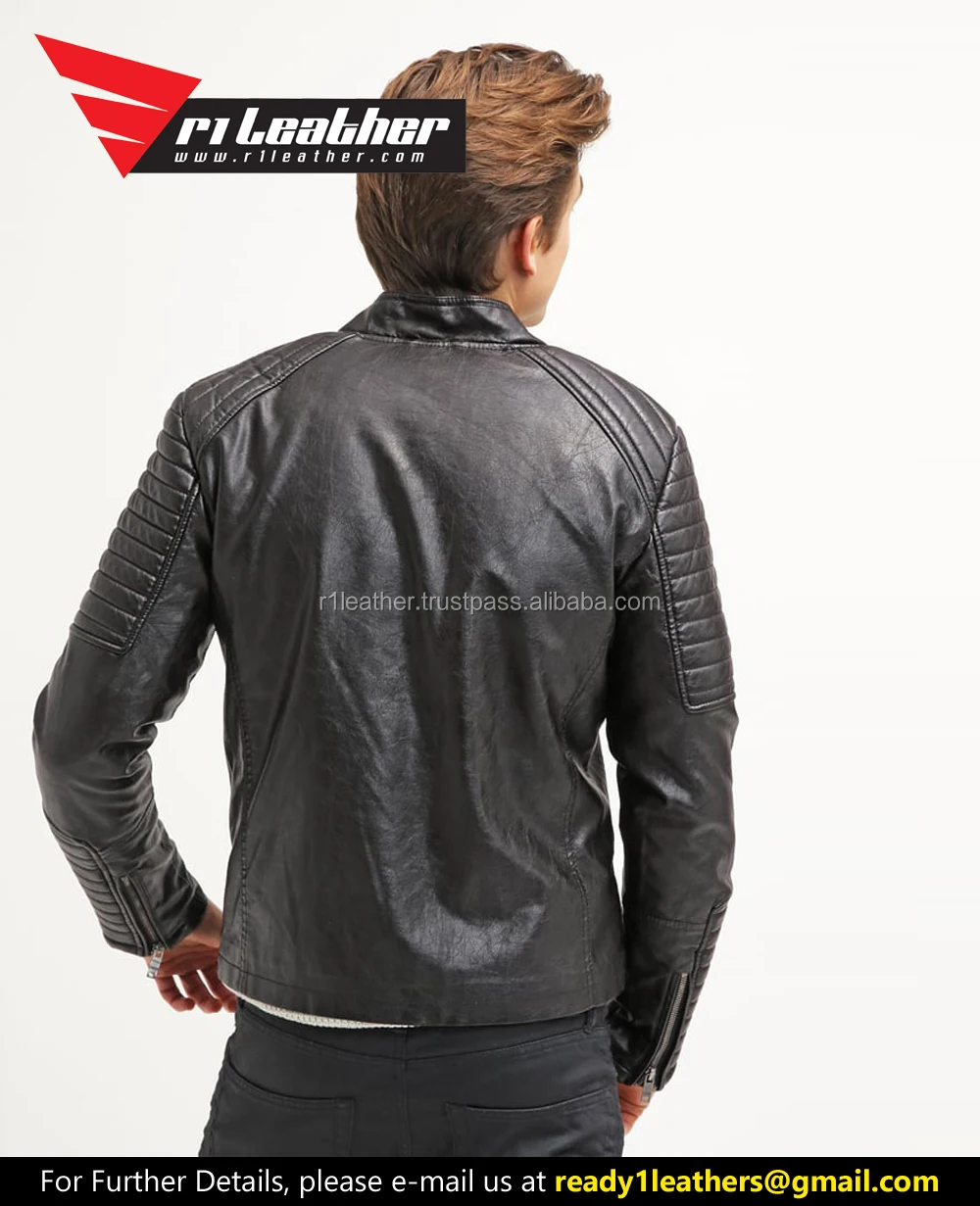 Men Ghost Rider Leather Jacket,Men Real Leather Jacket,Men Biker ...