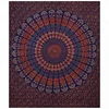 Indian Hand Block Sanganeri Floral Print Mandala Bohemian Wall Hanging Tapestry