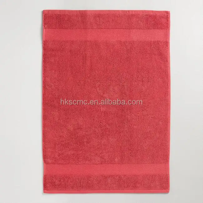 Coral Cotton Bath Towel-2