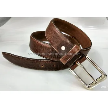 mens full grain leather dress belt