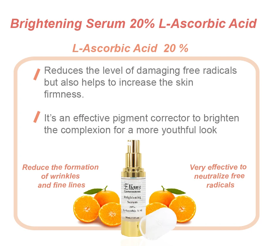 Skin Whitening Face Reduce Melanin 20 Vitamin C Serum Buy Anti Aging