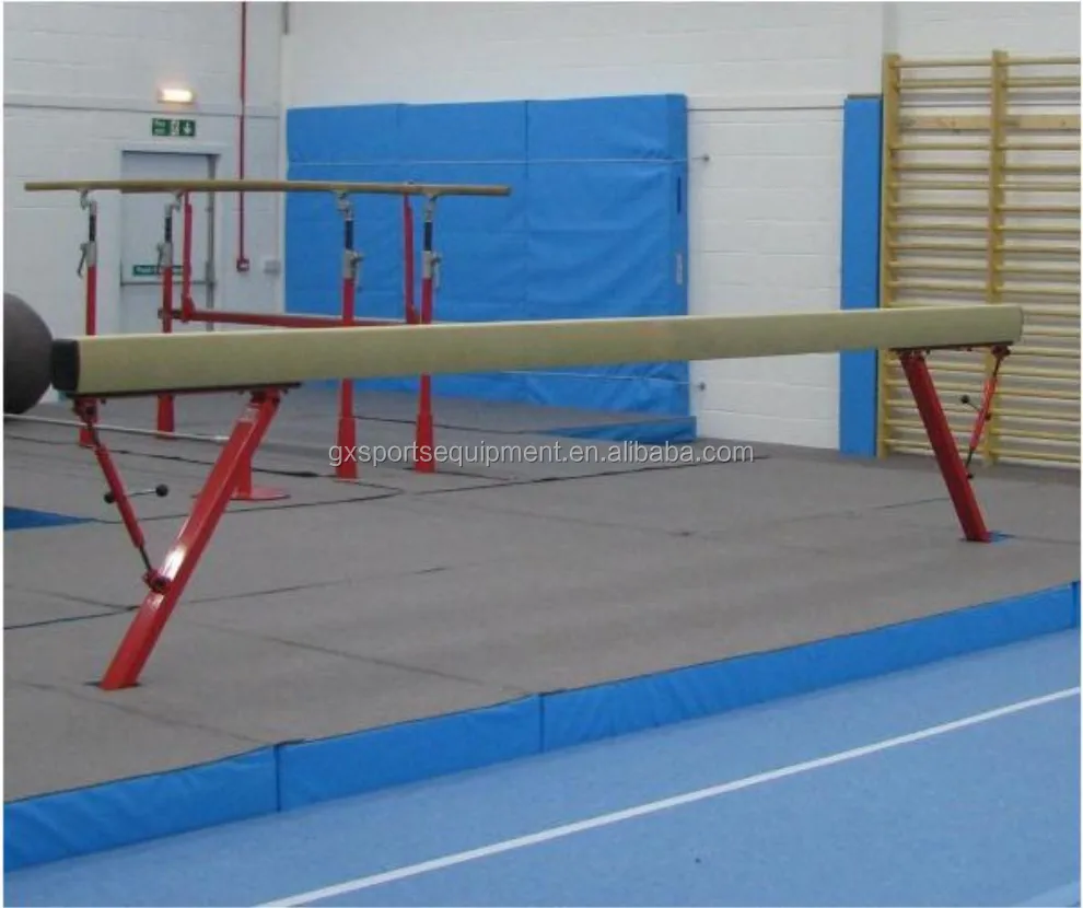durable gymnastics exit club training balance beam