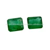 Natural Good price Emerald Cut Green Color Loose Brazilian Emerald Gemstone
