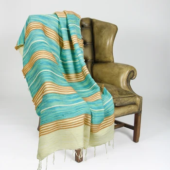 Indian Hippie Large Soft Warm Handmade Teled Knitted Blanket Indian Hippie Large Soft Warm Handmade
