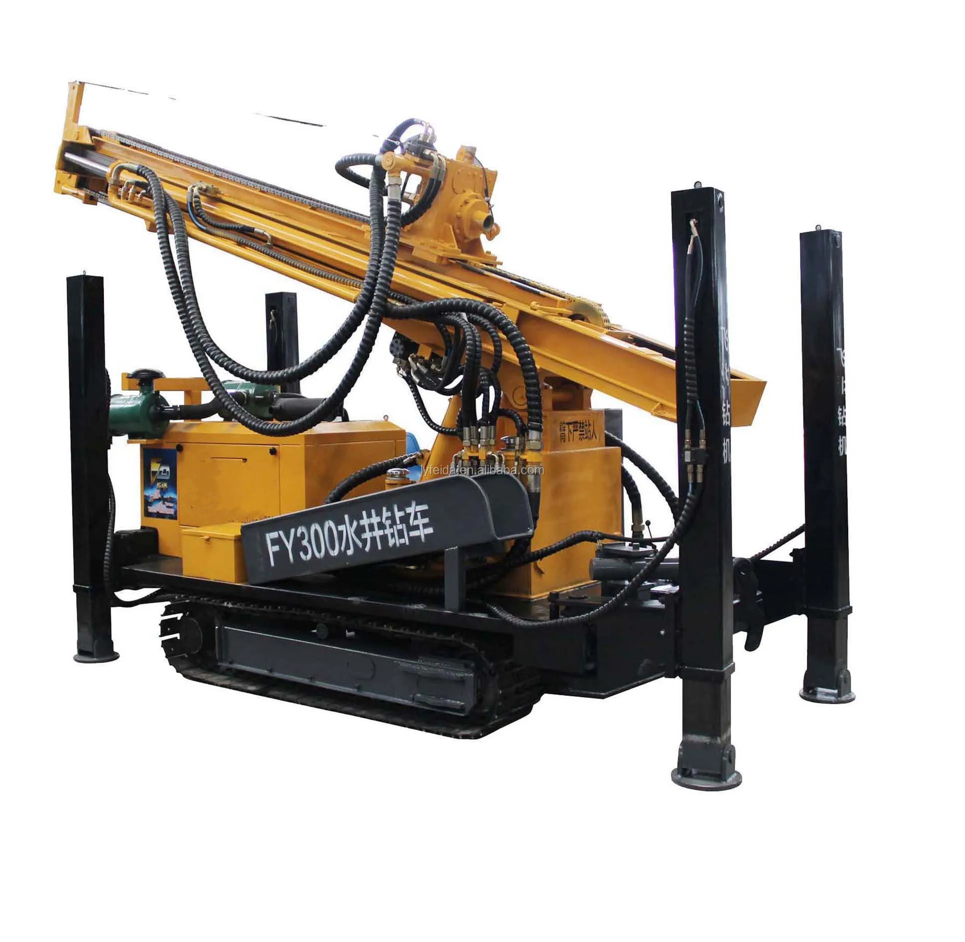 Fy300 Crawler Type Water Well Drilling Rig Buy Portable Water Well Drilling Rigs For Sale