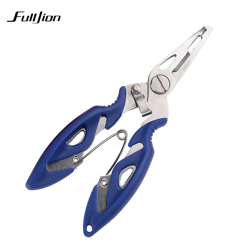 Fulljion 60g Fishing Pliers Multi Tool Pliers Fishing Forceps Saltwater