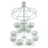 Metal wire small ferris wheel cakes display wedding Accessories Dessert Serving rotating cake stand