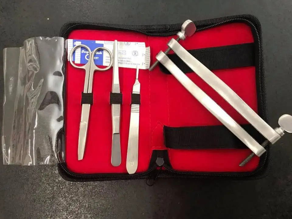 Pitbull Dog Ear Cropping Clamp Guide Tools Kit,Veterinary Instruments