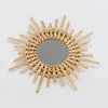 Handmade decorative bamboo mirror made in Vietnam
