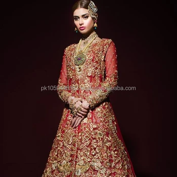 latest pakistani wedding dresses 2018