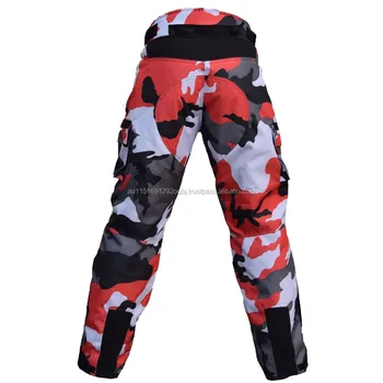 camouflage motorcycle pants