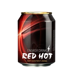 Wholesale Red Hot Energy Drink Oem Priavate Label