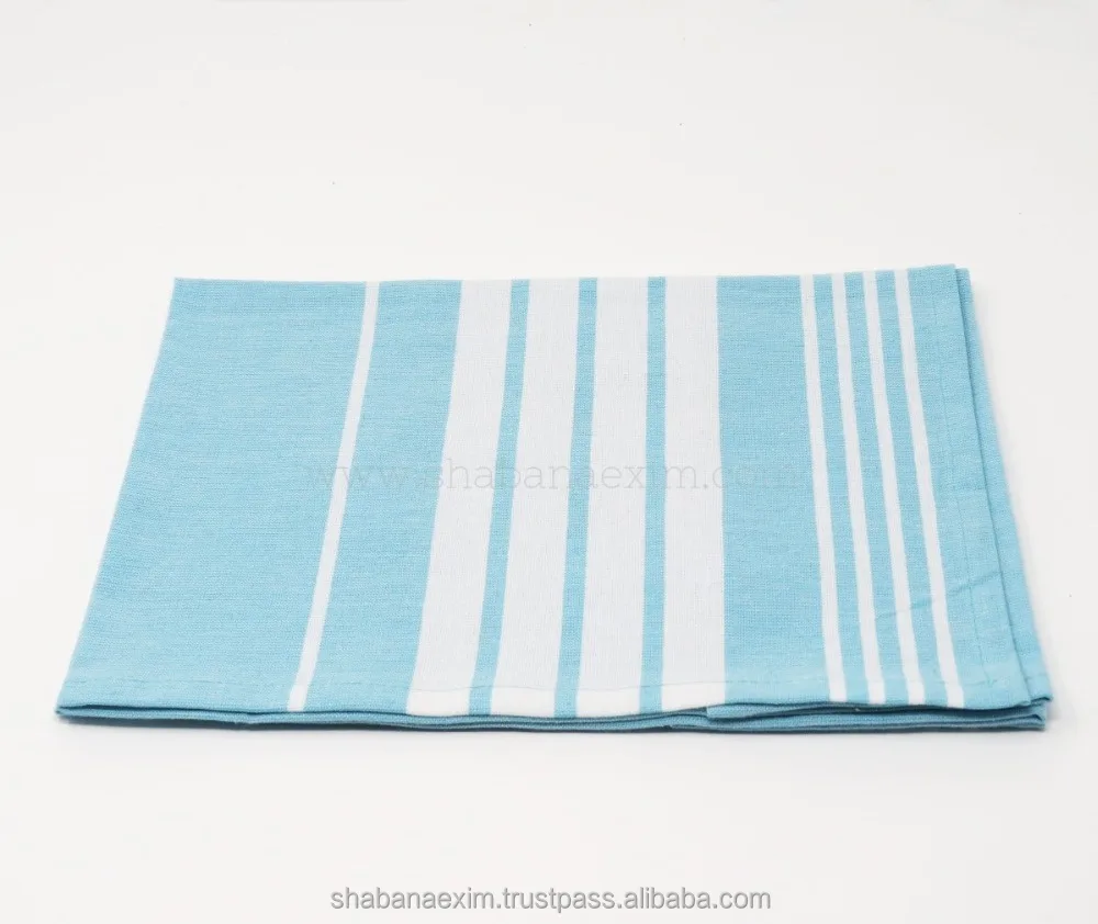 turquoise tea towels