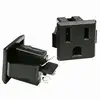 AC Socket with 15A, 125V AC, Marks