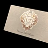 3D Raised Debossed Logo Imported Art Paper Loyalty Card
