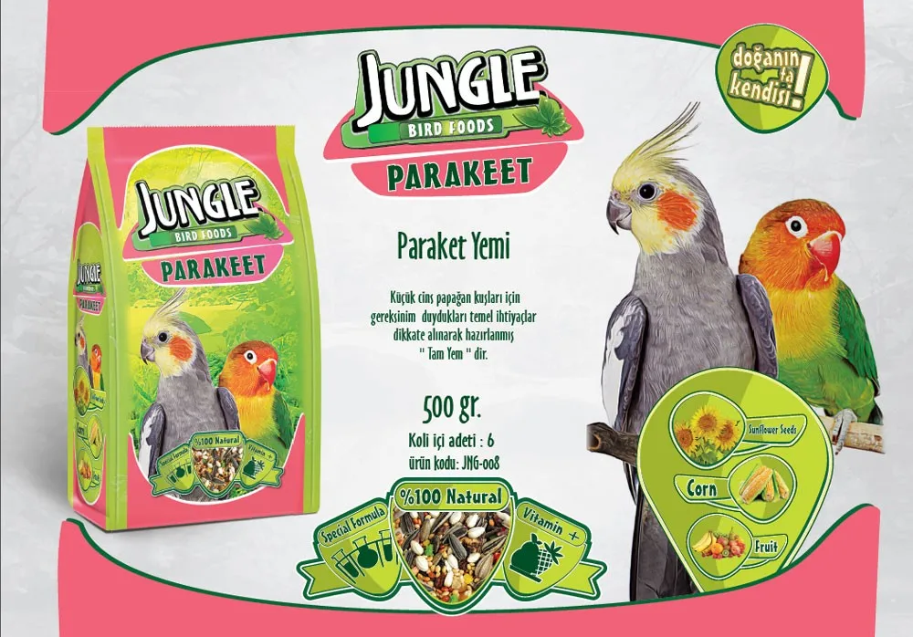 Корм для попугаев jungle
