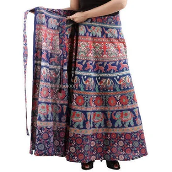 wrap long skirts