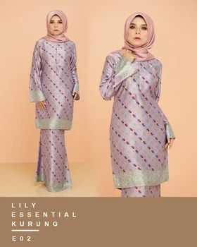 Oem Partai Besar Desain Terbaru Baju  Muslim  Baju  Kebaya 