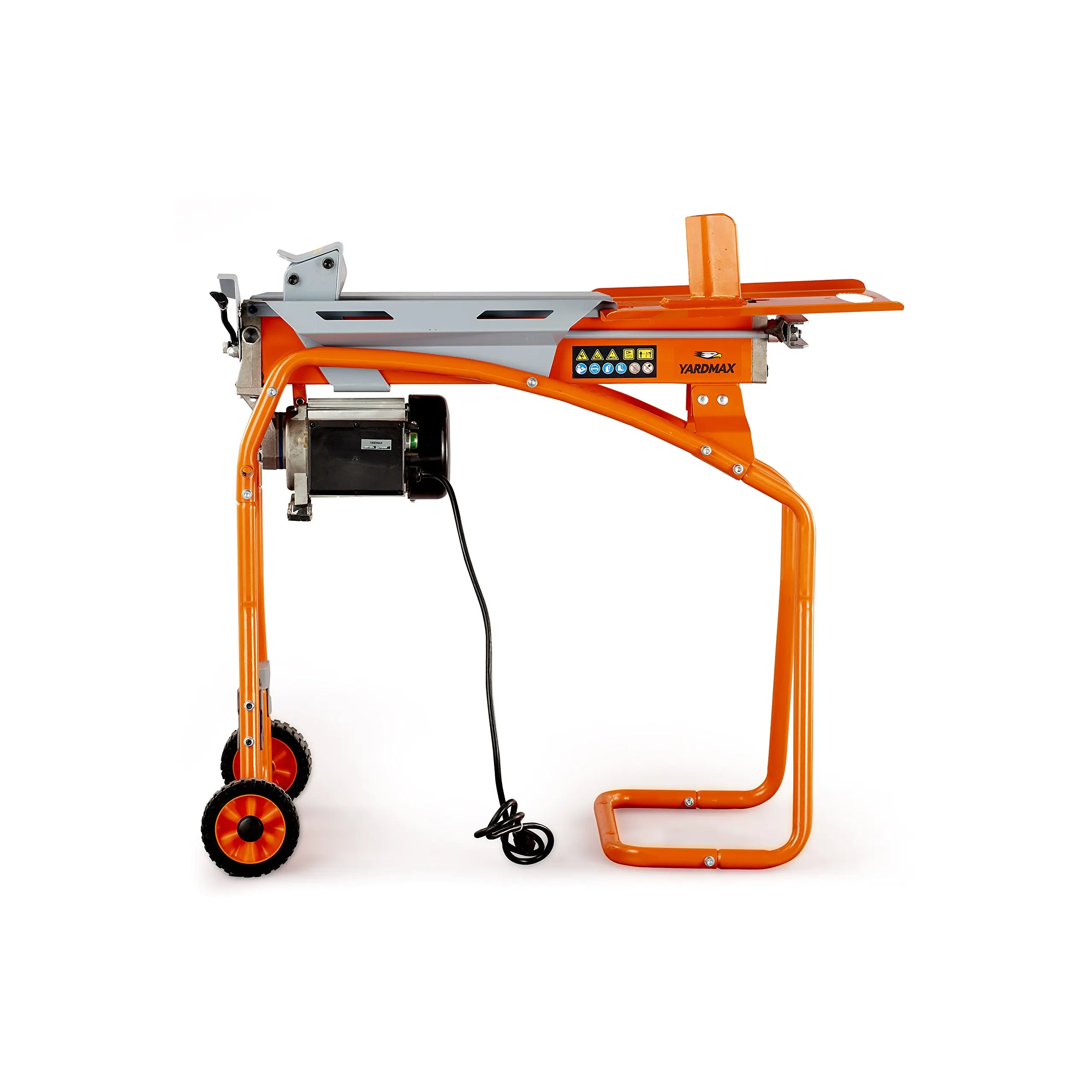 Get Quotations · YARDMAX YS0552 5 Ton Electric Log Splitter, Stand, Log Tray