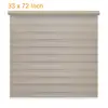 33 x 72 Inch Day and Night Zebra Cordless Shade