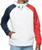 Mens sportswear windbreaker nylon coaches jacket snap button front closure nice print style and nice look men