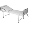 Hospital two section Semi fowler bed with SS panel