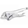 Curved Jaw big locking pliers with wire Cutter- 4 and 10 inch locking crimping gripping pliers