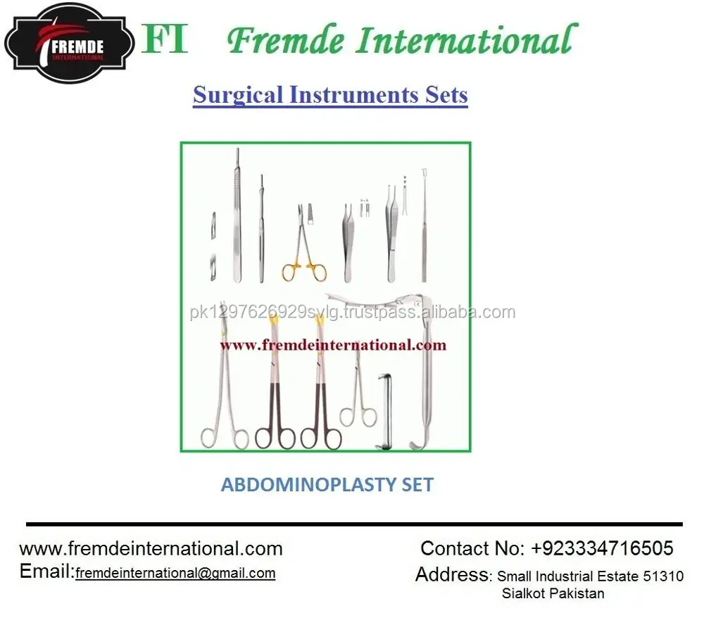 Hernia Surgery Instruments Set Of 30 Pieces Ce Certified Buy General
