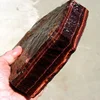 Red Tiger Eye's Slab Round druzy Slice : Wholesaler Chandan Stone Selection
