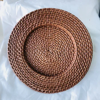 Wholesale Wedding Decor Rattan Charger Plates View Charger Plate Rattan Bao Minh Product Details From Bao Minh Manufacturer Joint Stock Company On Alibaba Com