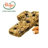 Nutritional puffed oat bar mix with Taiwan local brown rice adlay with cranberry sweet flavor