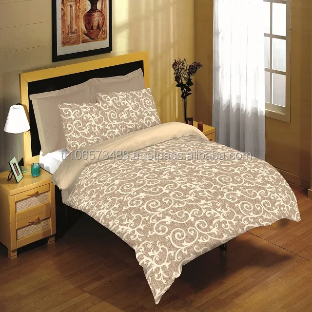 flower design bed sheet fabric cotton for bedding turkish