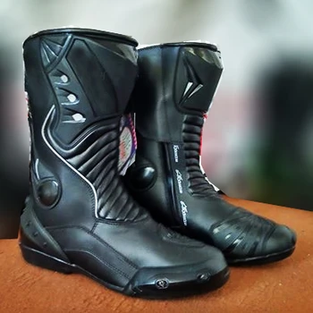 long motorcycle boots