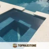 Beige Color Swimming Pool Limestone coping stone