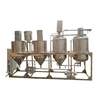 10 Years Lifespan soybean crude oil refining machine, cooking oil refinery machinery price, oil refinery factory