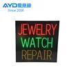 High Brightness Blink Advertising Shop We Pay More For Diamonds, Jewelry, Gold, Silver LED Open Signs