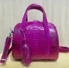 Python Leather Snake Skin Tote Bag Ladies Handbag