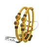 22Kt Solid Yellow Gold Twisted Pipe Bracelet Bangles 36.100 Grams Fine Jewelry