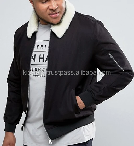 mens borg collar coat