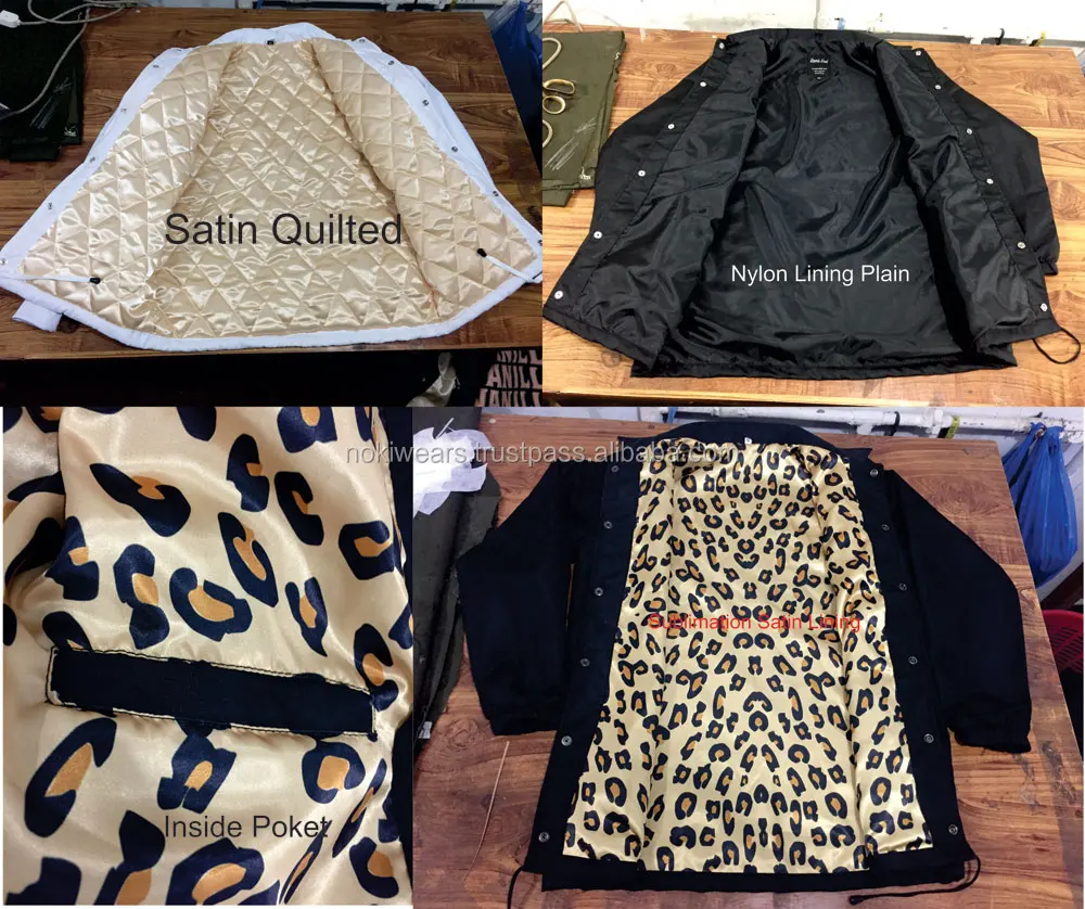 2021 High Quality Cheap Custom Made Windbreakers Jackets Custom Design Windbreakers Coaches