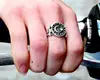 Turkish Flag Silver Ring