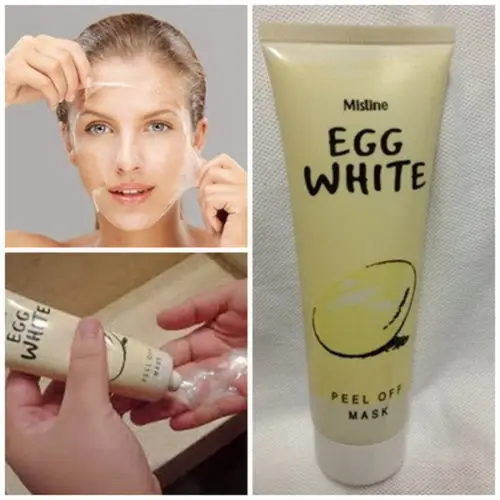 Egg white blackhead mask